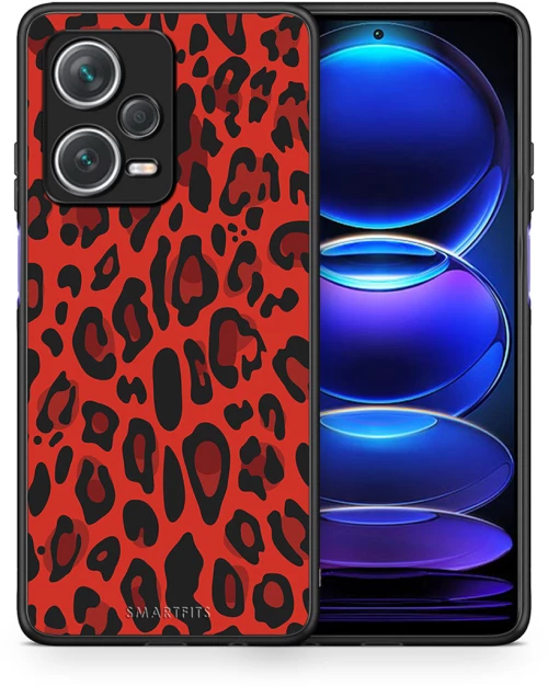 Animal Red Leopard - Xiaomi Redmi Note 12 Pro+ / 12 Pro Discovery θήκη