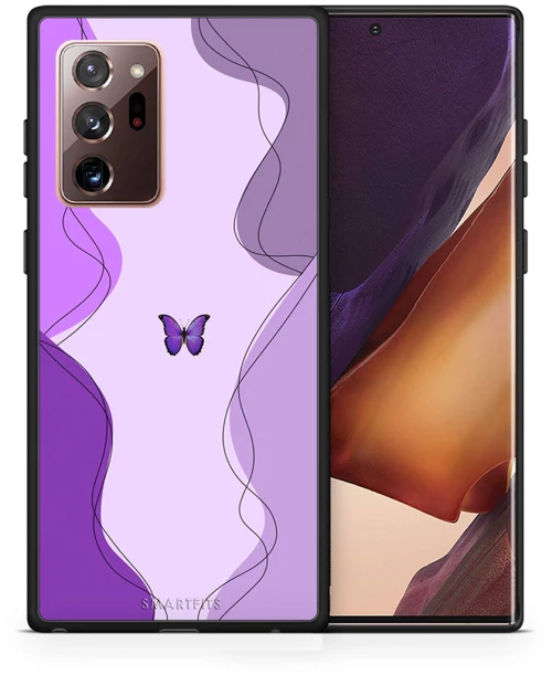 Purple Mariposa - Samsung Galaxy Note 20 Ultra case