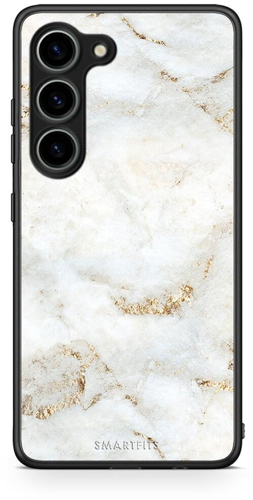 White Gold Marble - Samsung Galaxy S23 θήκη