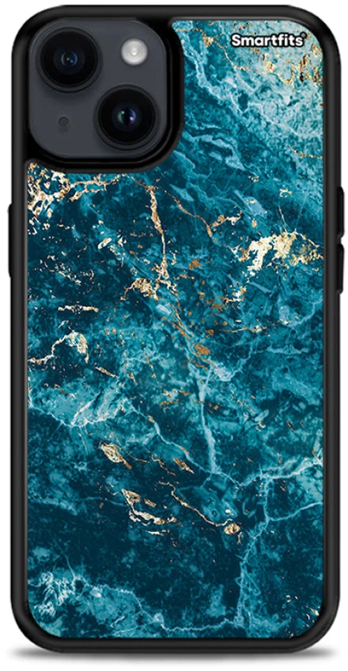 Marble Blue - iPhone 14 Plus case