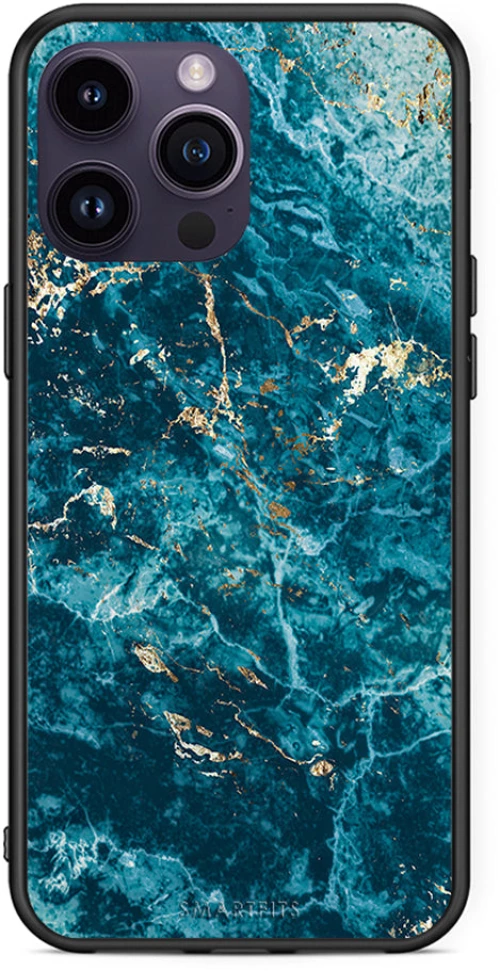 Marble Blue - iPhone 15 Pro θήκη