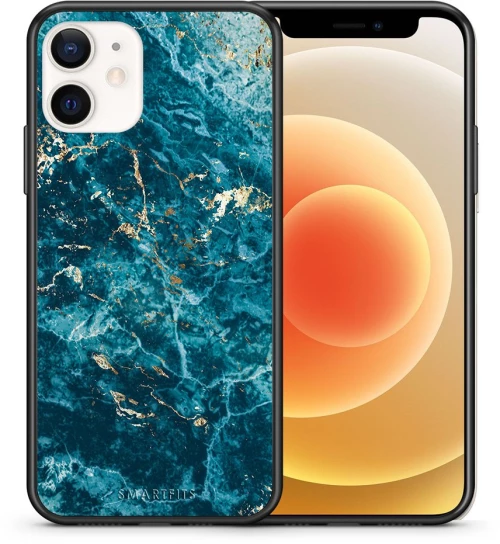 Marble Blue - iPhone 12 Mini θήκη