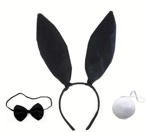 Σετ Playboy Bunny Μαύρο
