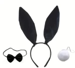 Σετ Playboy Bunny Μαύρο