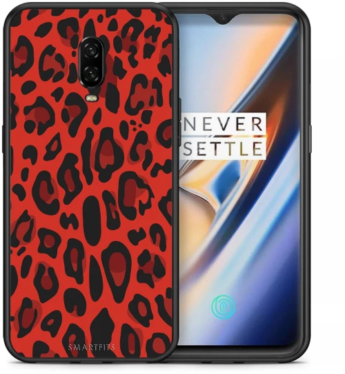 Animal Red Leopard - OnePlus 6T case