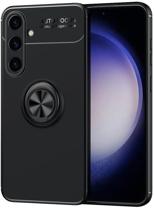 Θήκη Ancus AutoFocus Shock Proof με Ring Holder για Samsung SM-S926B Galaxy S24+ Μαύρη