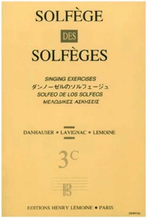 Solfege Des Solfeges 3C