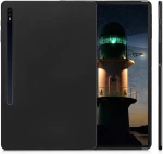 KW Θήκη Σιλικόνης Samsung Galaxy Tab S8 Plus / S7 Plus 12.4" - Black Matte (52923.01)