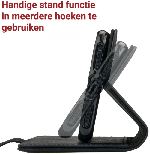 Rosso Deluxe Δερμάτινη Θήκη Πορτοφόλι Samsung Galaxy S9 - Black (8719246133640)