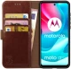 Rosso Element PU Θήκη Πορτοφόλι Motorola Moto G60S - Brown (8719246339714)