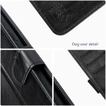 Rosso Element PU Θήκη Πορτοφόλι Xiaomi 13 Ultra - Black (8719246398773)