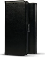 Rosso Element PU Θήκη Πορτοφόλι Xiaomi 13 Ultra - Black (8719246398773)