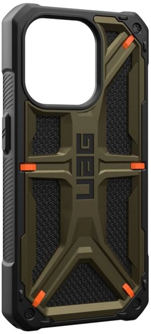 UAG Monarch - Ανθεκτική Θήκη Apple iPhone 15 Pro - Kevlar Elemental Green (11427811397B)