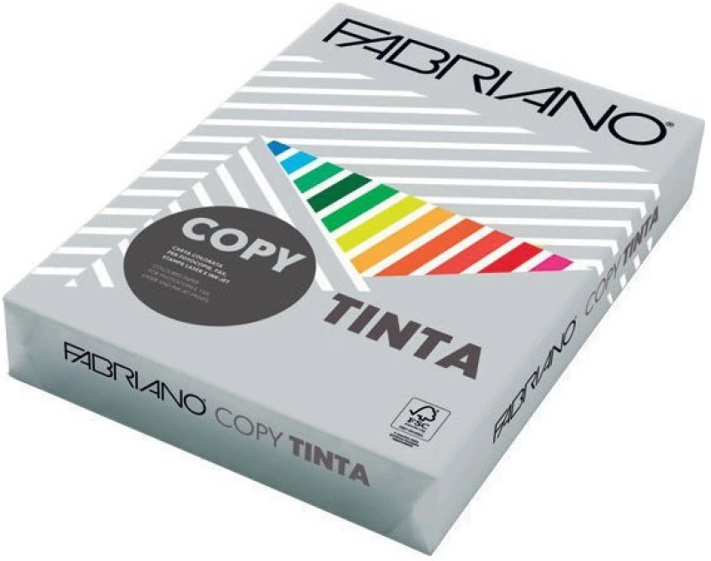 Έγχρωμο Χαρτί A4 Fabriano 160gr 250 Φύλλα Grigio Grey