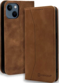 Bodycell Θήκη - Πορτοφόλι Apple iPhone 13 - Brown (5206015066948)