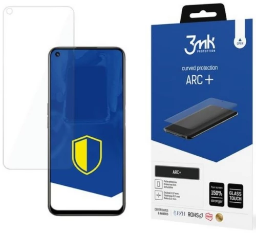 3MK ARC+ Curved - Full Screen Μεμβράνη Προστασίας Οθόνης Realme 8i (5903108439411)