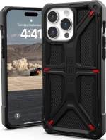 UAG Monarch - Ανθεκτική Θήκη Apple iPhone 15 Pro Max - Kevlar Black (114298113940)