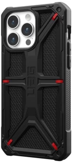UAG Monarch - Ανθεκτική Θήκη Apple iPhone 15 Pro Max - Kevlar Black (114298113940)