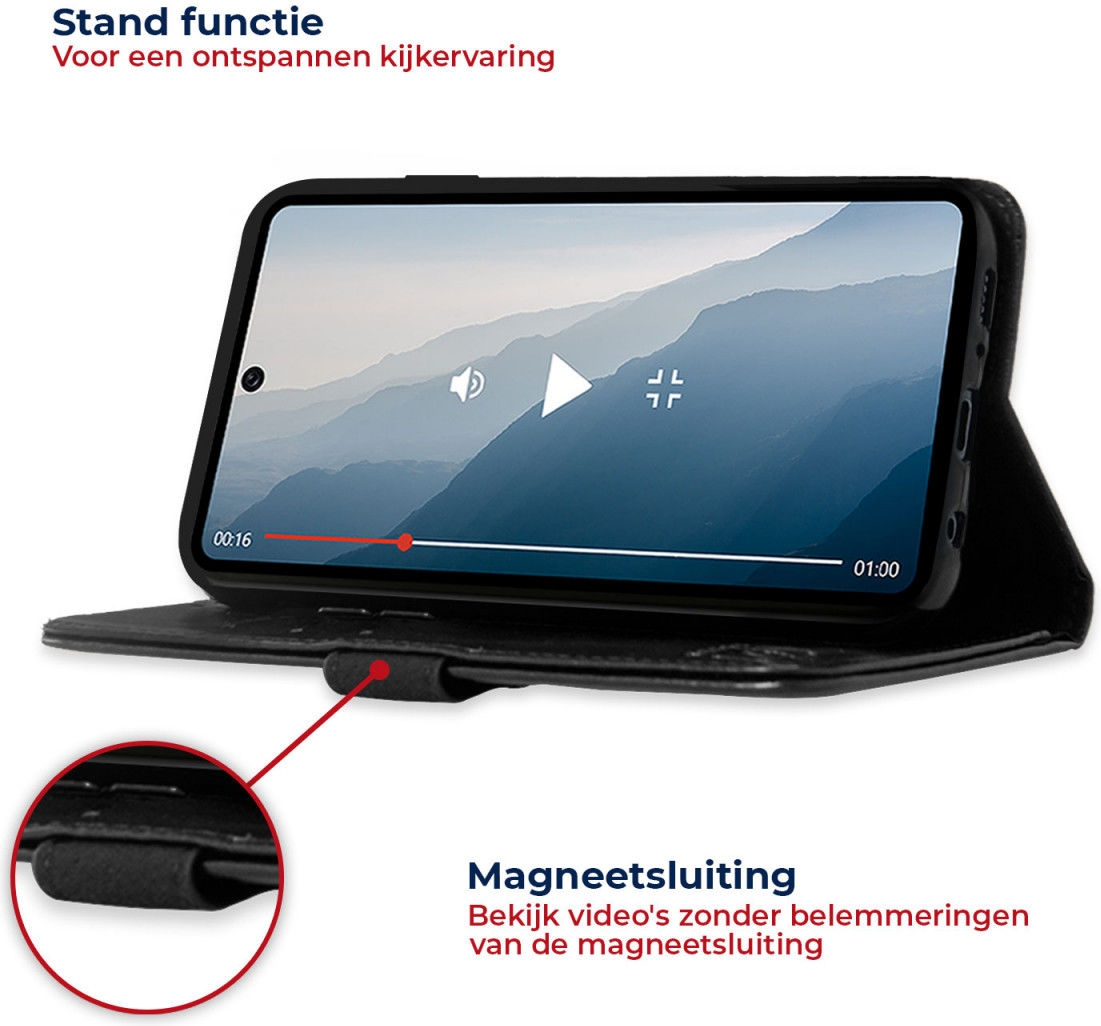 Rosso Element PU Θήκη Πορτοφόλι Samsung Galaxy Note 10 - Black (8719246204500)