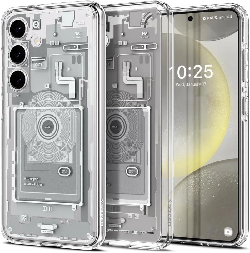 Σκληρή Θήκη - Samsung Galaxy S24 - Spigen Ultra Hybrid - Zero One White (ACS07351)