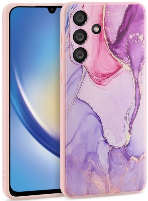 Θήκη Σιλικόνης Samsung Galaxy A35 - Tech-Protect Icon - Marble (5906203691968)