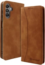 Bodycell Book Case - Θήκη Πορτοφόλι - Samsung Galaxy A05s - Brown (5206015073380)