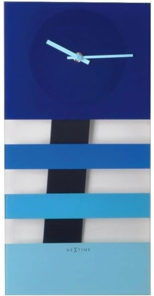 Ρολόι Τοίχου Nextime 2855BL 38 x 19 cm S0378819