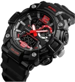 Ψηφιακό/αναλογικό ρολόι χειρός – Skmei - 1529 - Red 215293_red