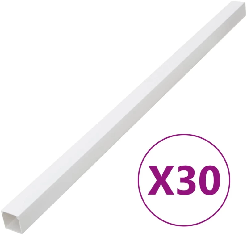 Κανάλι Καλωδίων 60 x 60 χιλ. 30 μ. από PVC 155937