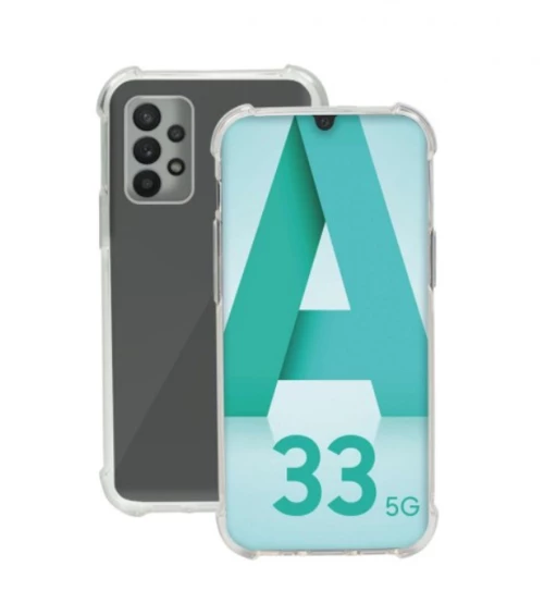 Κάλυμμα Κινητού Mobilis Μαύρο Διαφανές Samsung Galaxy A33 5G S7780700