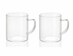 Σετ 2 Κούπες Φλιτζάνια Andrea House ms19209 Γυαλί 300 ml S7921484