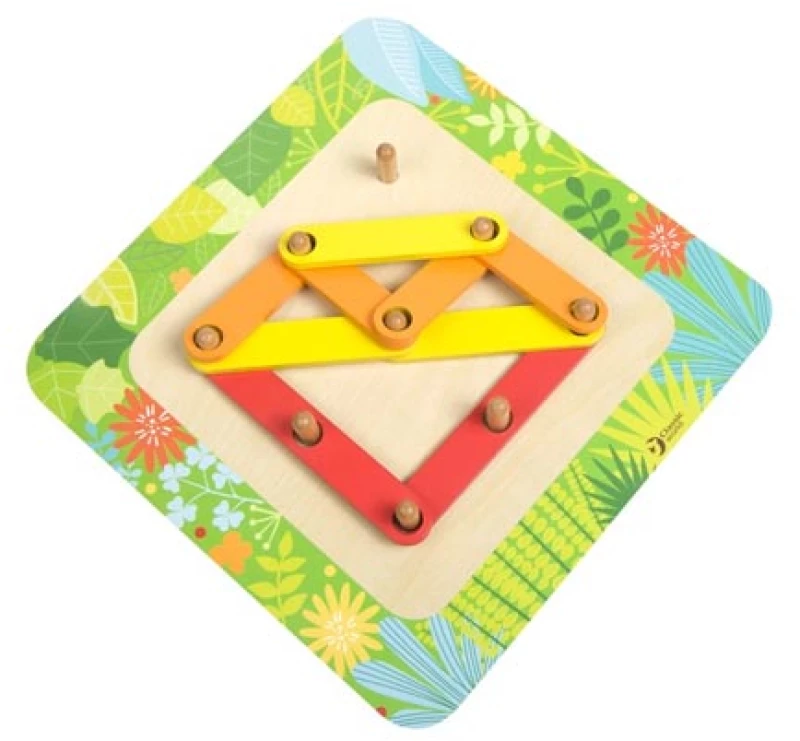 Παζλ με Ξυλάκια My Learning Puzzle
