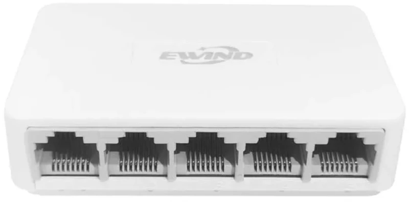 Ethernet Switch Ewind EW-S1505 Plastic Case 5x10/100Mbps Auto-Sensing RJ45