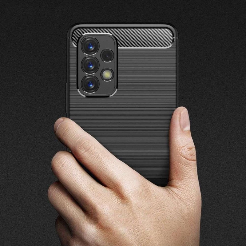 Alogy Rugged Armor Θήκη Σιλικόνης Carbon - Samsung Galaxy A73 5G - Black (5907765664162)