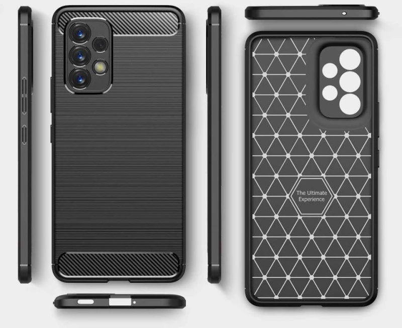 Alogy Rugged Armor Θήκη Σιλικόνης Carbon - Samsung Galaxy A73 5G - Black (5907765664162)
