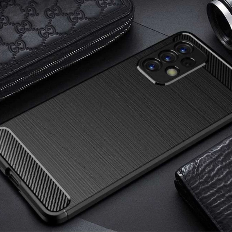 Alogy Rugged Armor Θήκη Σιλικόνης Carbon - Samsung Galaxy A73 5G - Black (5907765664162)