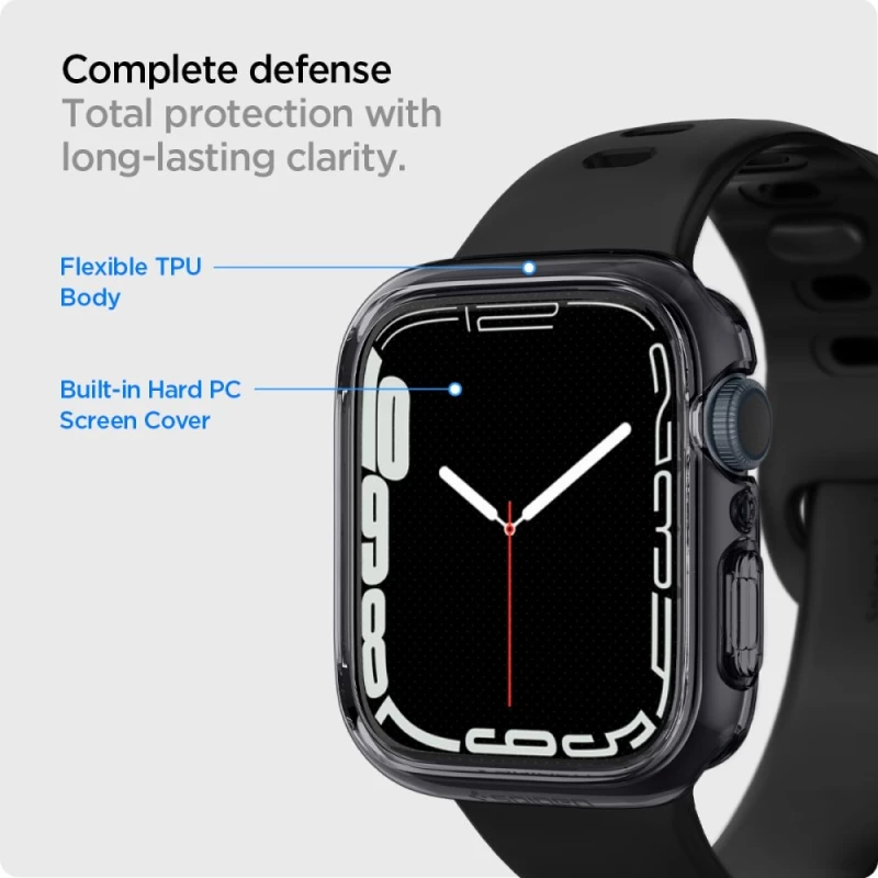Spigen Θήκη Ultra Hybrid Apple Watch 9 / 8 / 7 (41mm) - Space Crystal (ACS04614)