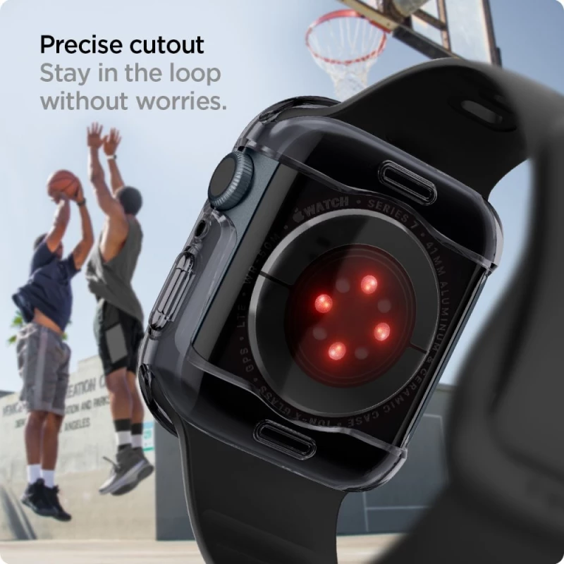 Spigen Θήκη Ultra Hybrid Apple Watch 9 / 8 / 7 (41mm) - Space Crystal (ACS04614)