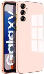 Bodycell Gold Plated - Θήκη Σιλικόνης Samsung Galaxy S23 FE - Pink (5206015074134)