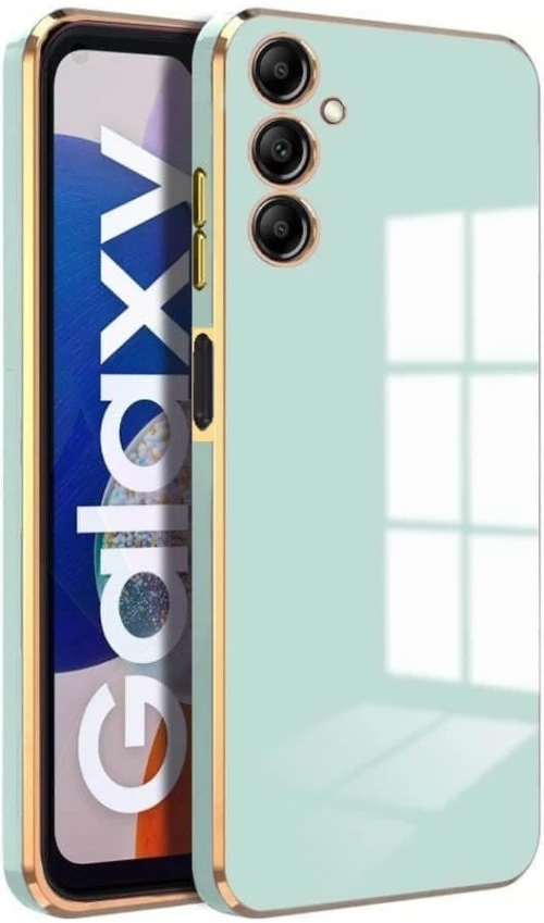 Bodycell Gold Plated - Θήκη Σιλικόνης Samsung Galaxy M34 5G - Mint Green (5206015074080)