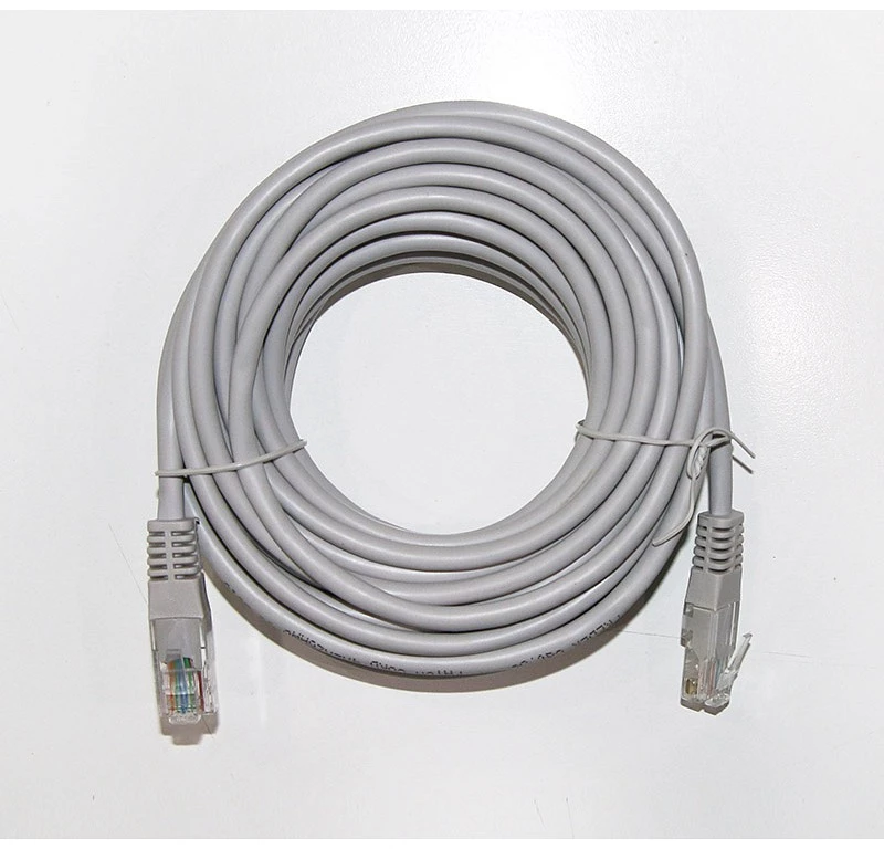 Adeleq Καλώδιο Utp Cat5e Χαλκού(Cu) 4x2x7*0.16mm 7m Pro Γκρι 9-14576