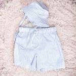 Swim Essentials Βαμβακερό Καπέλο Με Προστασία UPF50Plus Light Blue SWE-2022SE291