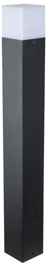 Adeleq Κολώνα Αλουμινίου Τετράγωνη W8xH65cm Ντουί Ε27 IP54 Γραφίτης 9-711
