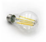 Adeleq Led Λάμπα Cog Αχλάδι Διάφανο Ε27 12W 230V Θερμό 13-27211200