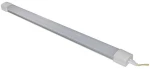 Adeleq Φωτιστικό Led Αλουμινίου 60cm 18W Λευκό Με Ασημί Βάση 3000K 3-0601800