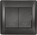 RHYME CURTIAN CONTROL GRAPHITE METALLIC