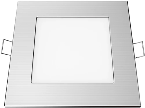 ΝΙΚΕΛ ΜΑΤ ΤΕΤΡΑΓΩΝΟ LED ΠΑΝΕΛ ΧΩΝΕΥΤΟ 6W 4000K 470Lm 118x118mm 230V AC Ra80