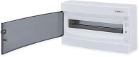 SURFACE MOUNTING 12 MODULES 1 ROW WHITE DOOR