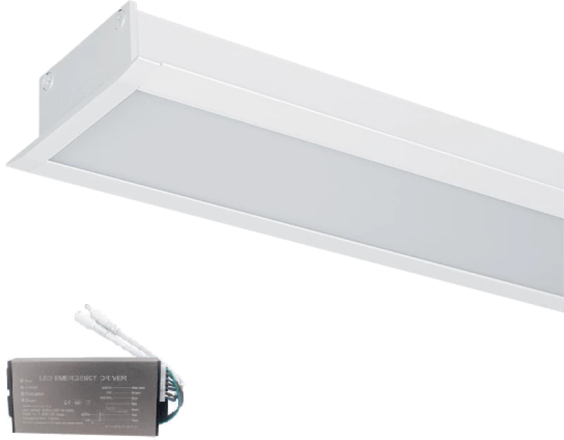 LED PROFIL FLUSH S77 24W 4000K 600mm WHITE+ EM