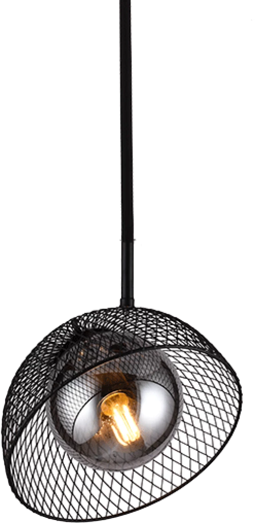 ADONIS PENDANT 1XE27 BLACK